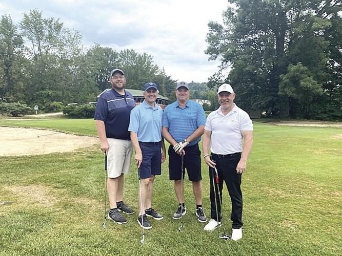 Golf Column - Kiwanis Tourney - Vince Osgood, Steve Cote, Johnny Eastman and Jeff McLellan