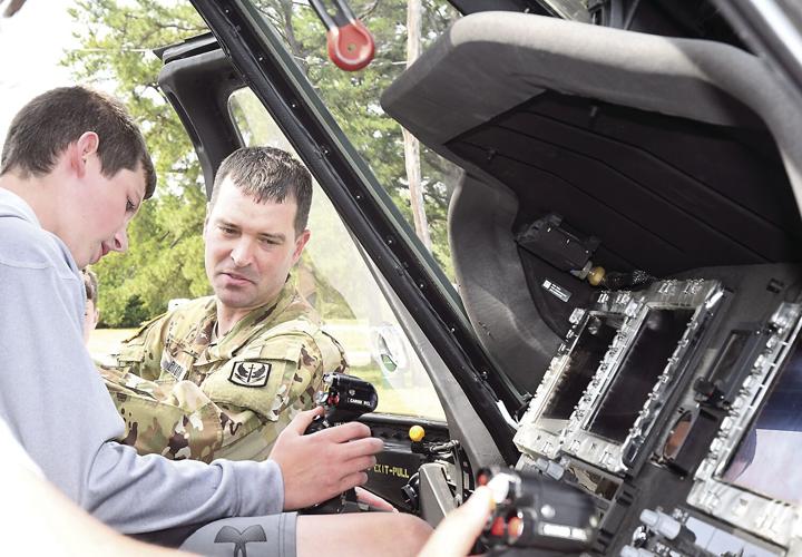 7-20-21 Aviation Camp - Gaurdsman Jeff Dixon and Ben Doherty