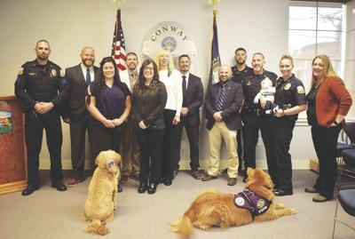 Conway Police beards 102721