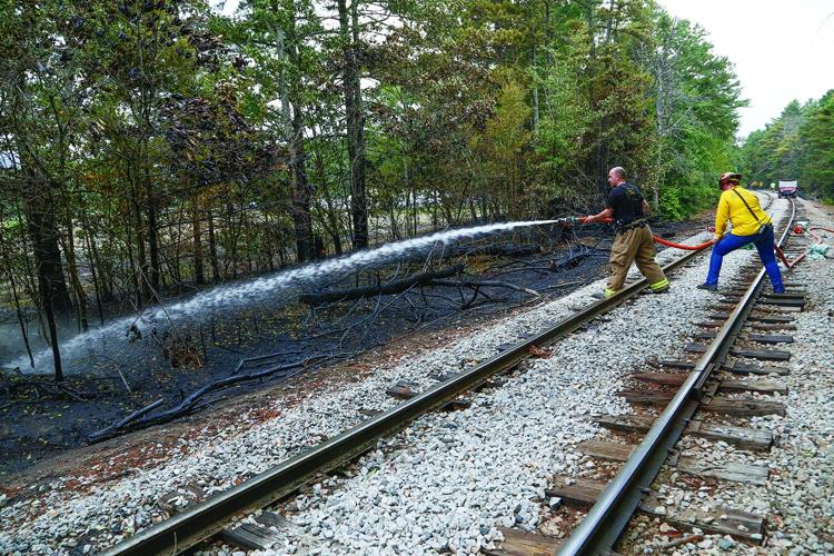 08-13-25 Holiday Inn-Brush Fire brush hosing pair semi-wide