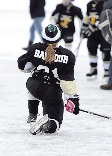 Youth Pond Hockey Festival - Taylor Barbour of the MWV Eagles
