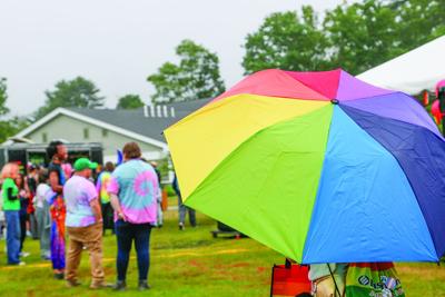 06-28-25 Pride Festival umbrella behind