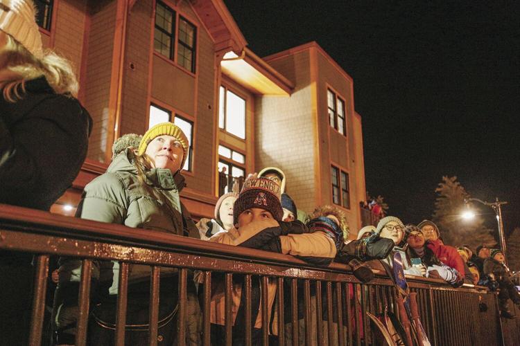 01-06-24 NYE Fireworks Cranmore people watching