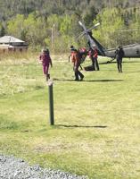 Lost hikers rescued from Dry River by Black Hawk