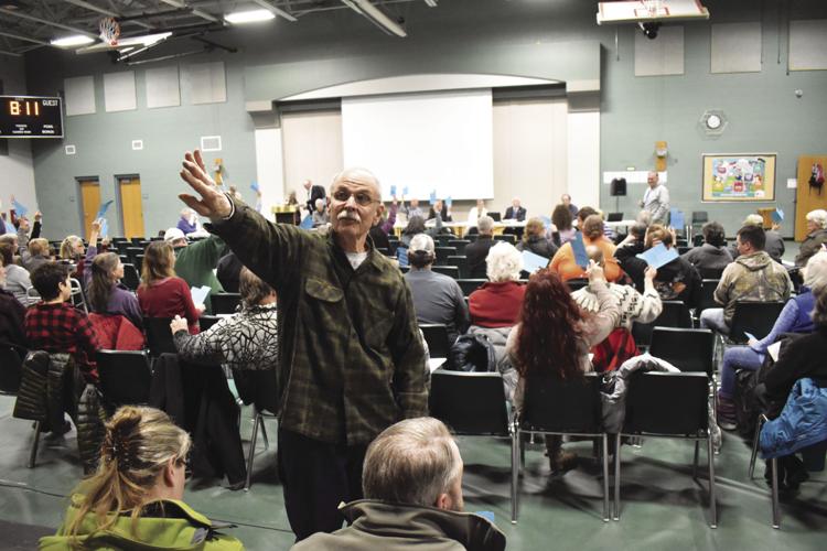 Tamworth Annual School District meeting 2019 Steve Gray