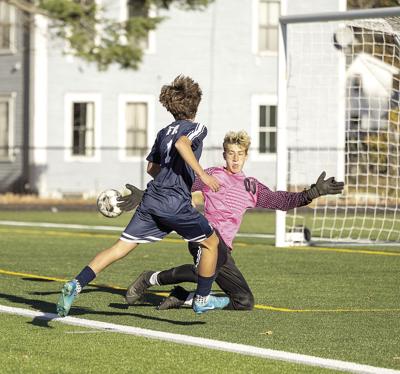 FA Boys Soccer - Paolo Stoopen scores