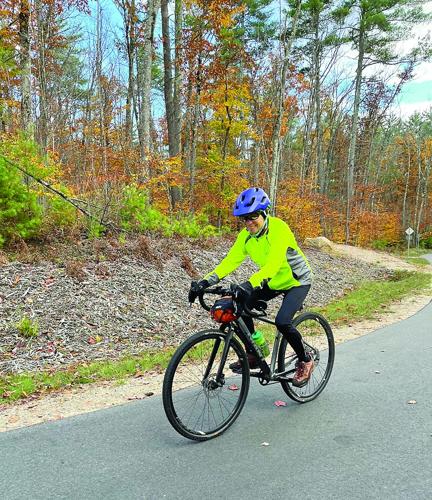 Wheel Family Fun - East Side Ride - Sally McMurdo on Rec Path