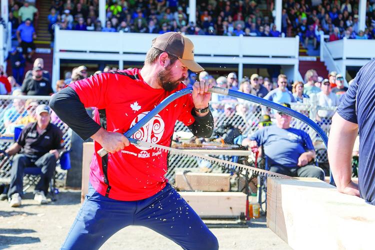09-30-24 Fryeburg Fair woodsmens buck saw tight mens 1