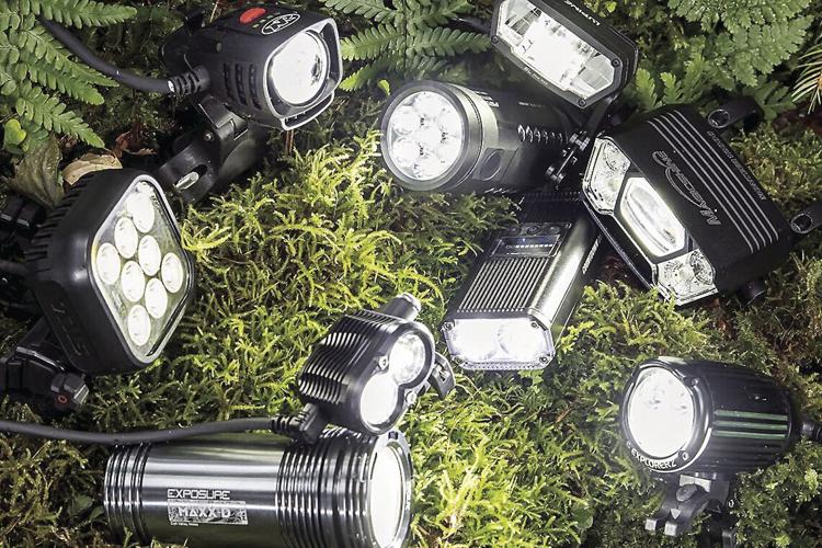 Wheel Family Fun - Leaves and Trails - bike lights