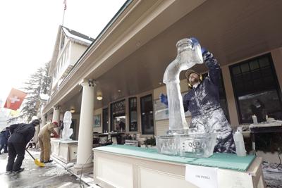 1-7-19 Wentworth Ice Carving Comp Winner