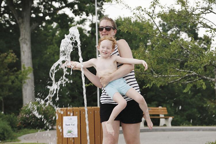 07-03-21 Hot Weather spray pad splashing