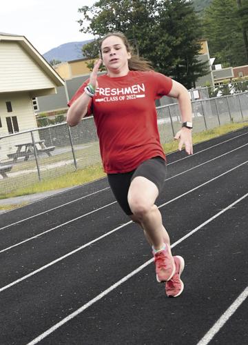 KHS cross-country practice — Taylor Garland