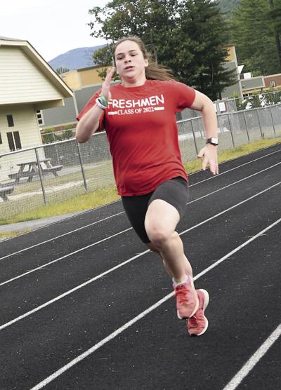 KHS cross-country practice — Taylor Garland