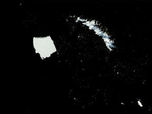 World’s largest iceberg having a meltdown