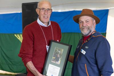 Trish Churchill Volunteer of the Year, Sam Chase