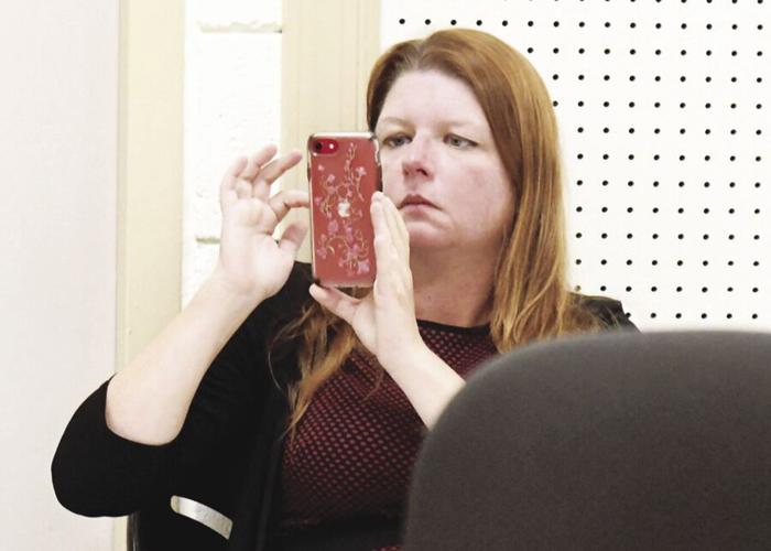 Masks at Conway School Board - Wendy Richardson