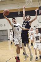 Falcons withstand late Kennett rally, 61-56