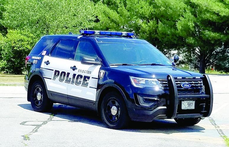 Marked Bridgton Police Department cruiser