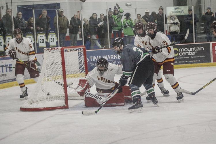 02-04-23 KHS Hockey Fights Cancer laughland goal scoring