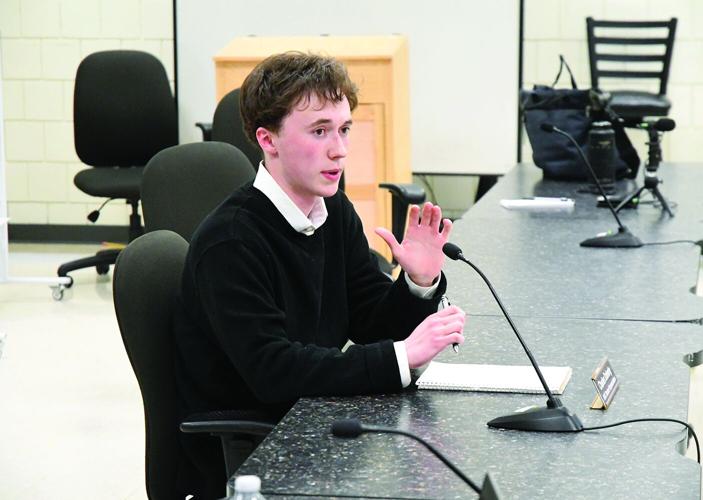 Conway School Board - chair vote - Charlie Doherty