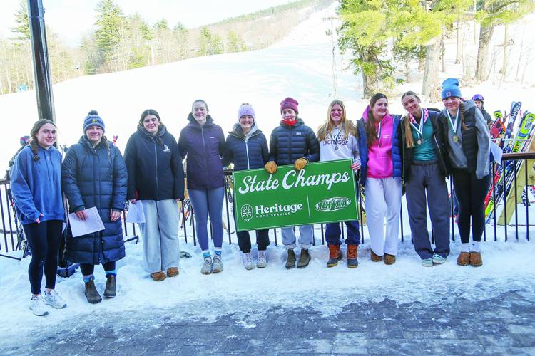02-11-25 Girls Alpine State Meet Awards top 10 slalom