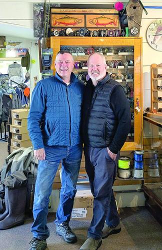 North Country Angler - Steve Angers and friend