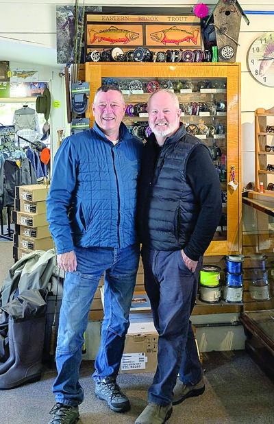North Country Angler - Steve Angers and friend