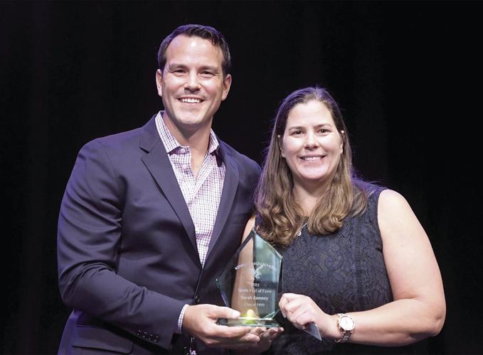 KHS Sports Hall of Fame - Sean Kenney with Sarah Kenney