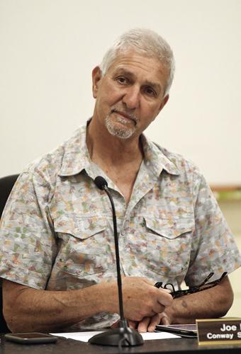 Conway School Board - masks - Joe Lentini