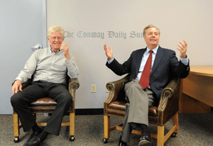 Lindsey Graham says he's the candidate who can push back against ISIL