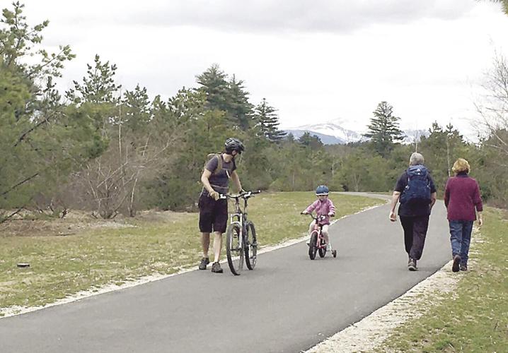 Wheel Fun - rec path guide - a couple walking