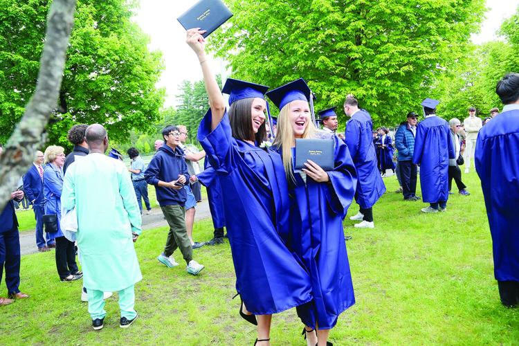 05-24-25 FA Graduation pose cheering