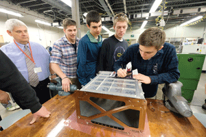 Eagles to leave their mark in outer space