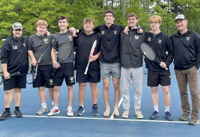 KHS Boys Tennis - senior match - group
