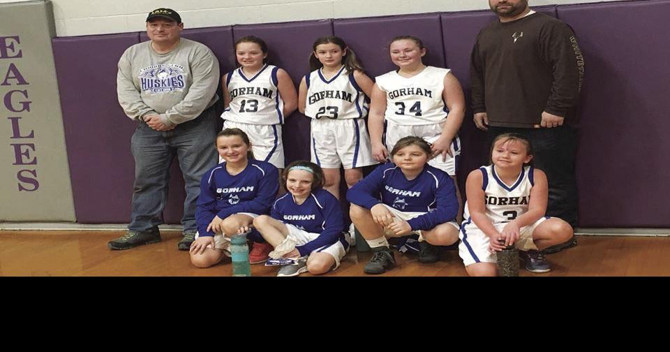 Gorham Rec 3/4 girls travel team third place in Groveton tourney
