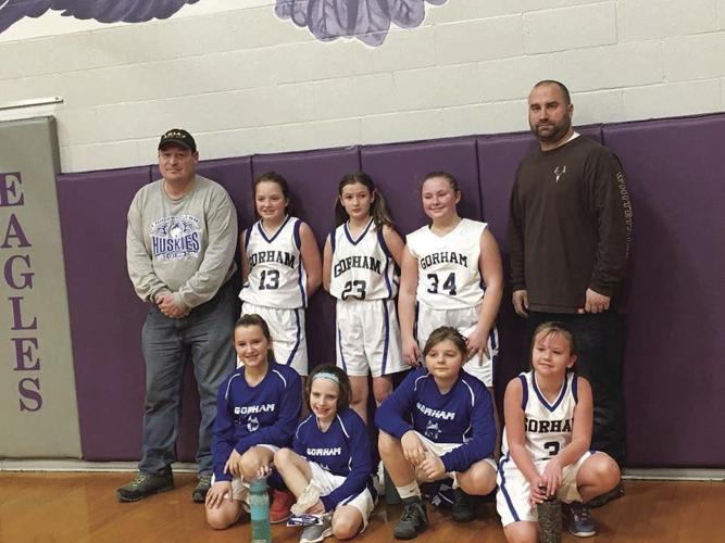 Gorham Rec 3/4 girls travel team third place in Groveton tourney