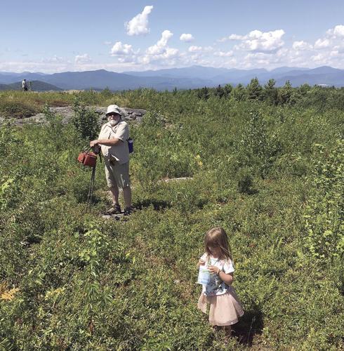Wheel Family Fun - Blueberry picking on Foss Mountain