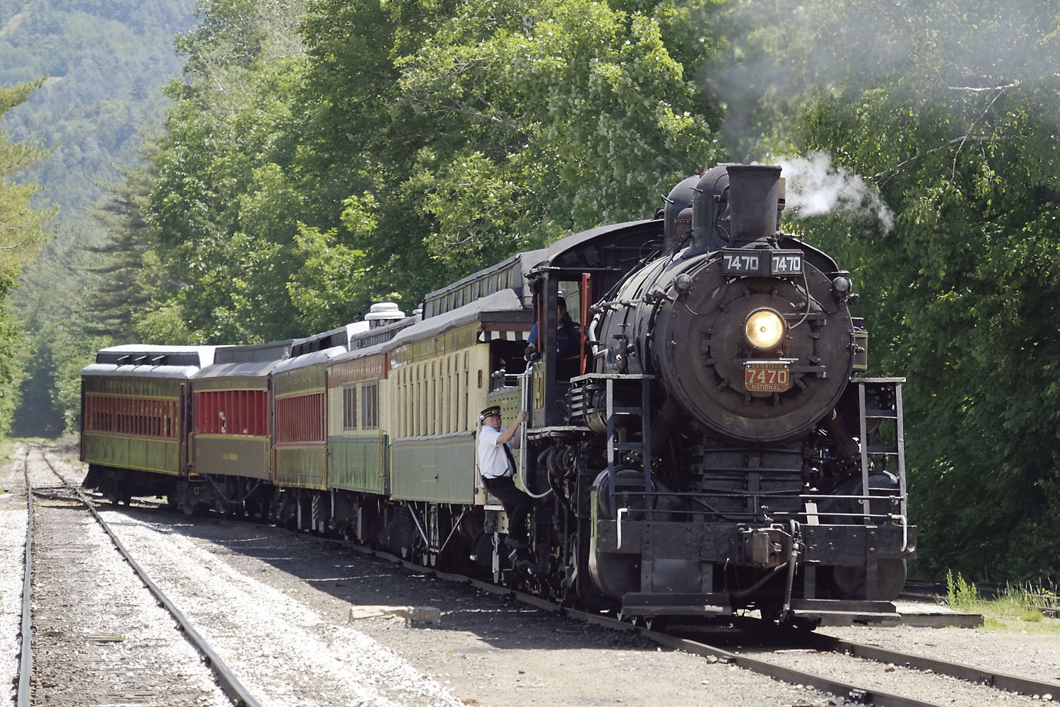 Full steam ahead: Conway Scenic's No. 7470 back on track | Local 