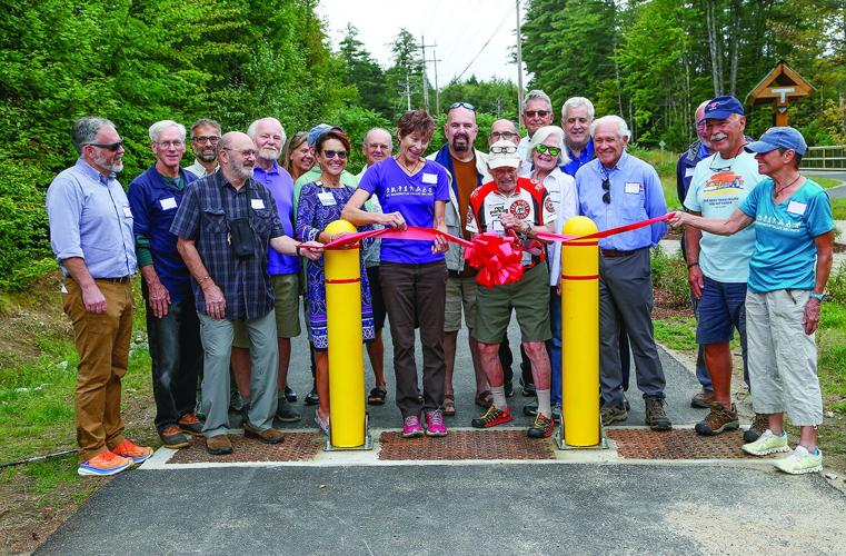 Nordic Tracks - Thanksgiving - Rec Path ribbon cutting