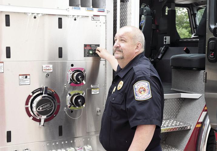 New Bartlett Fire Engine - Chief Jeff Currier