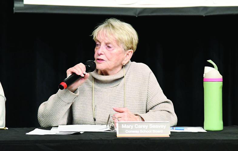 Conway School Board - committee assignments - Mary Carey Seavey