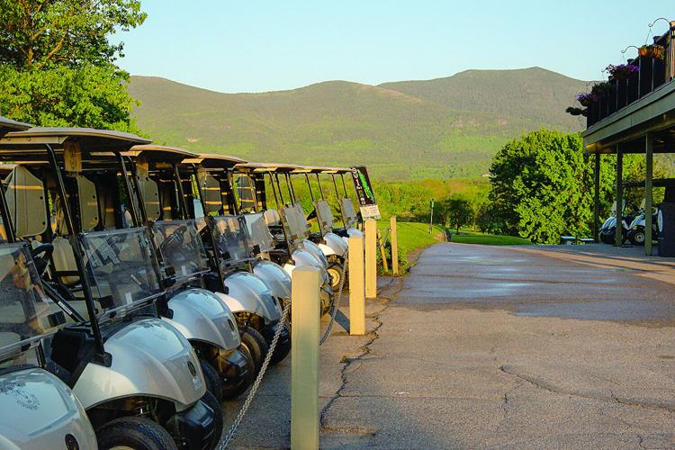 The Golf Column - NCCC = Golf Carts