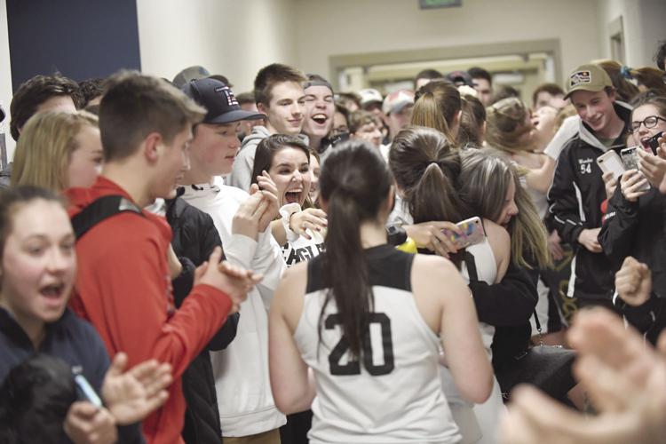 KHS girls' playoff win