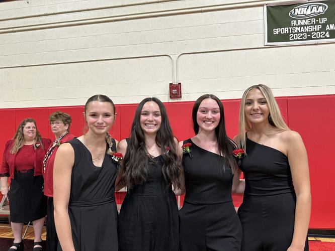 Emily Smith, Cloey Vien, Kennah Scott, Emma Rancloes.