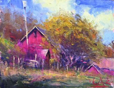 red barn