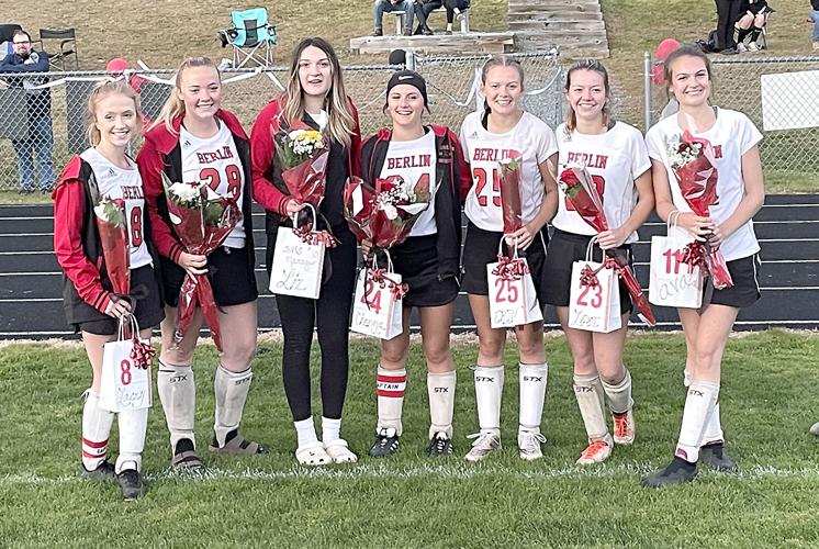 Berlin field hockey - senior day