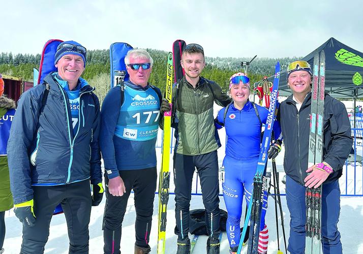 U.S. Biathlon Nationals - Jesse Lyman, Peter Donohoe, Andrew Donahoe, Grace Castonguay and Theo Castonguay