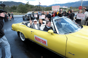 'Thank you, Ray': Burton honored at opening celebration for new scenic rest area