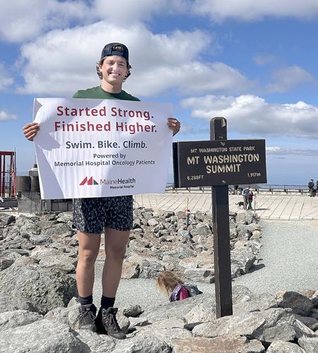 Bryce Terry - triathlon - on the summit