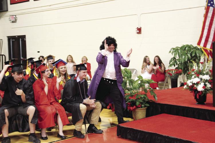 BHS Graduation - Craig Melanson ans Prince